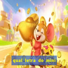 qual letra do mini dolar hoje